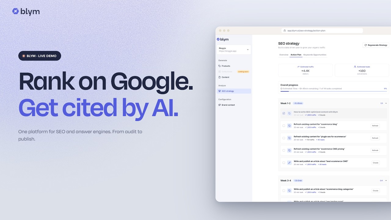 Blym Review 2026: The AI-Powered SEO and Content Optimization Platform
