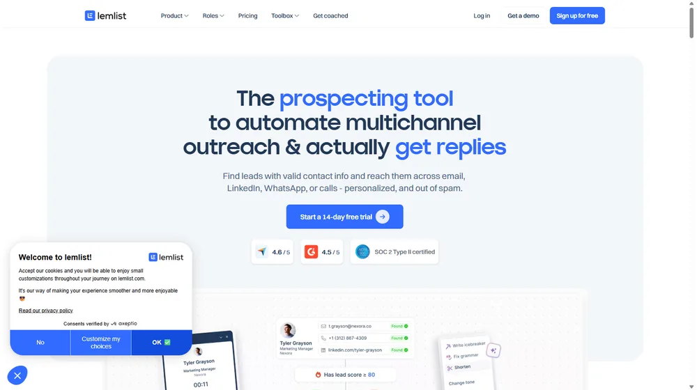 Lemlist Review 2026: The Multichannel Outreach Platform for Sales Teams