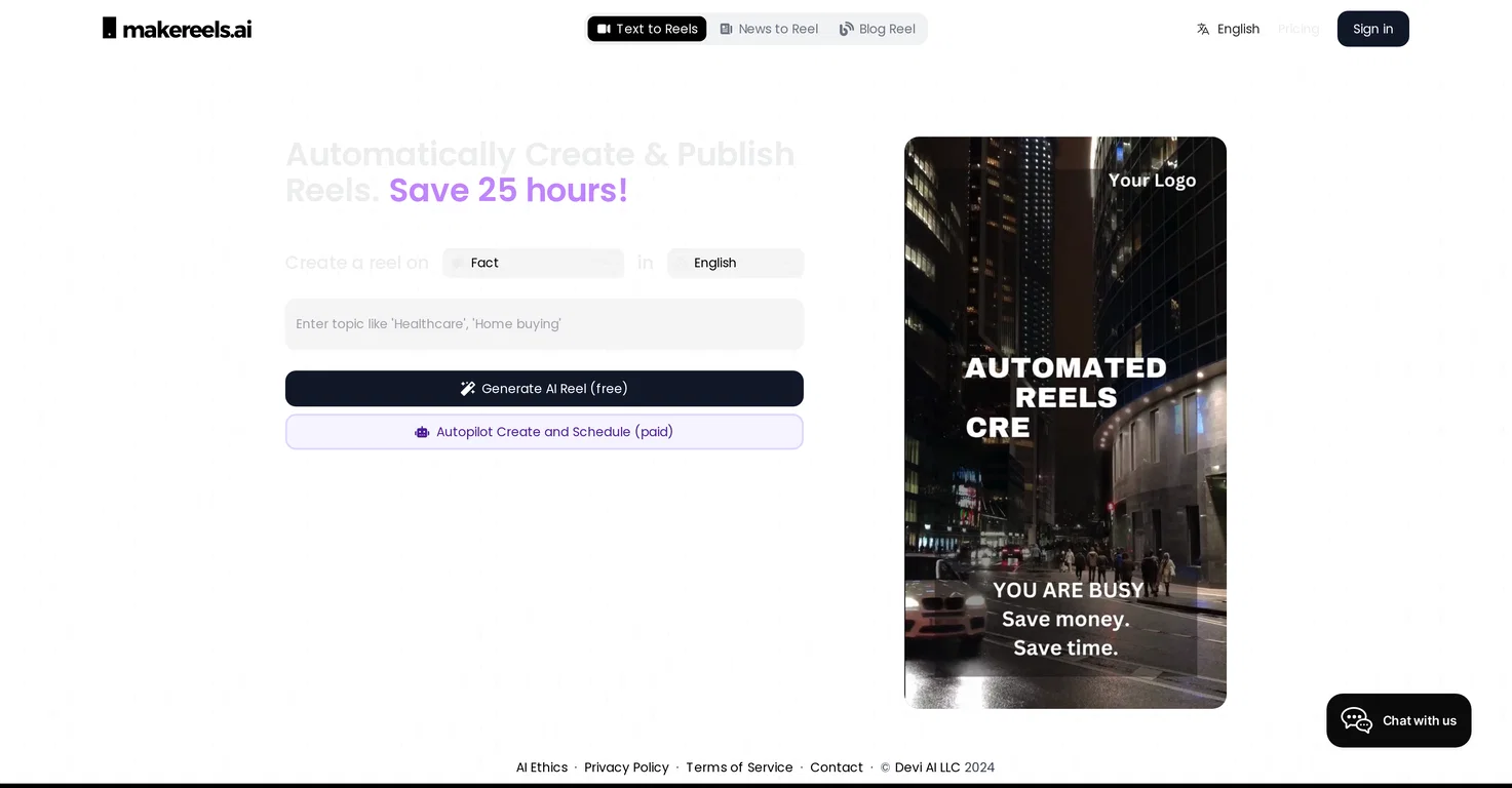 Makereels AI Review 2026: Create Automated Reels with AI Voice Cloning